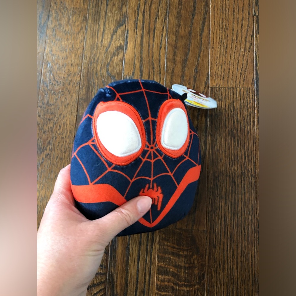 *NWT* Squishmallows x Marvel Spider-Man Miles Morales 5” Plush Toy - Picture 3 of 6